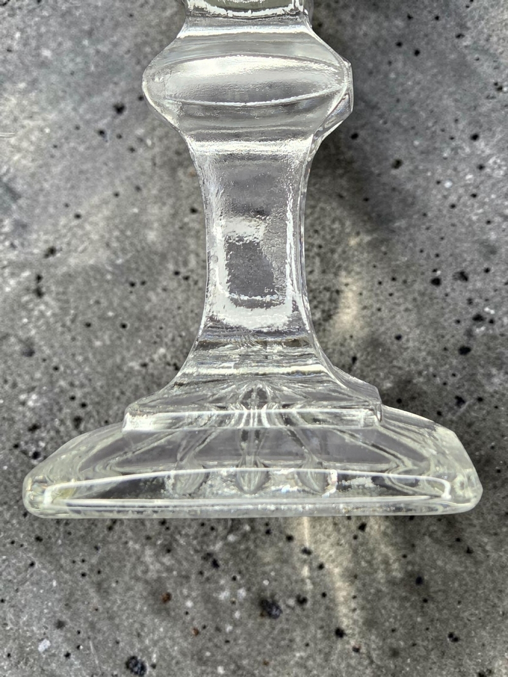 Set Of 4 Indiana Glass Mt. Vernon Clear Wine Goblets ♡ - Picture 6 of 8